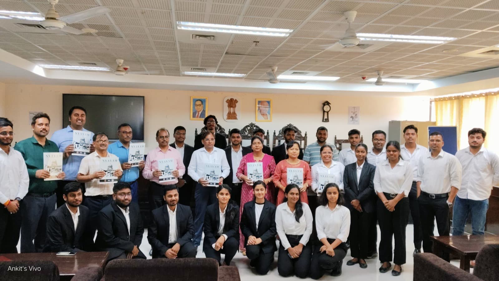 सीयूएसबी की लीगल एड क्लिनिक की पत्रिका न्यायम का विमोचन