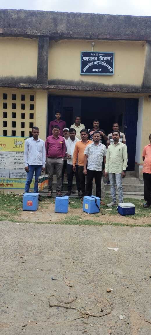 रोग से मवेशियों को बचाने को टीकाकरण अभियान शुरू