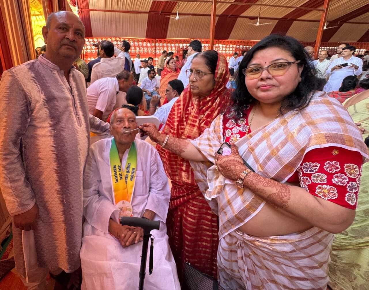 संपतमल सेठिया ने वर्षीतप का किया पारणा