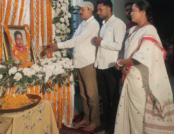 लोजपा नेता अनिल उरांव की चौथी पुण्यतिथि मनायी