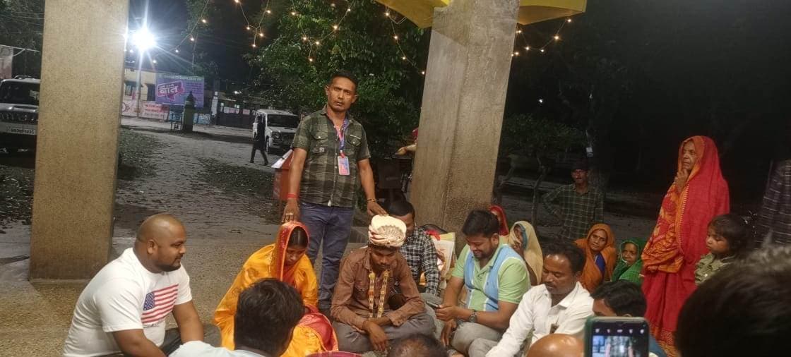 मानवाधिकार संगठन की पहल से प्रेमी युगल की हुई शादी