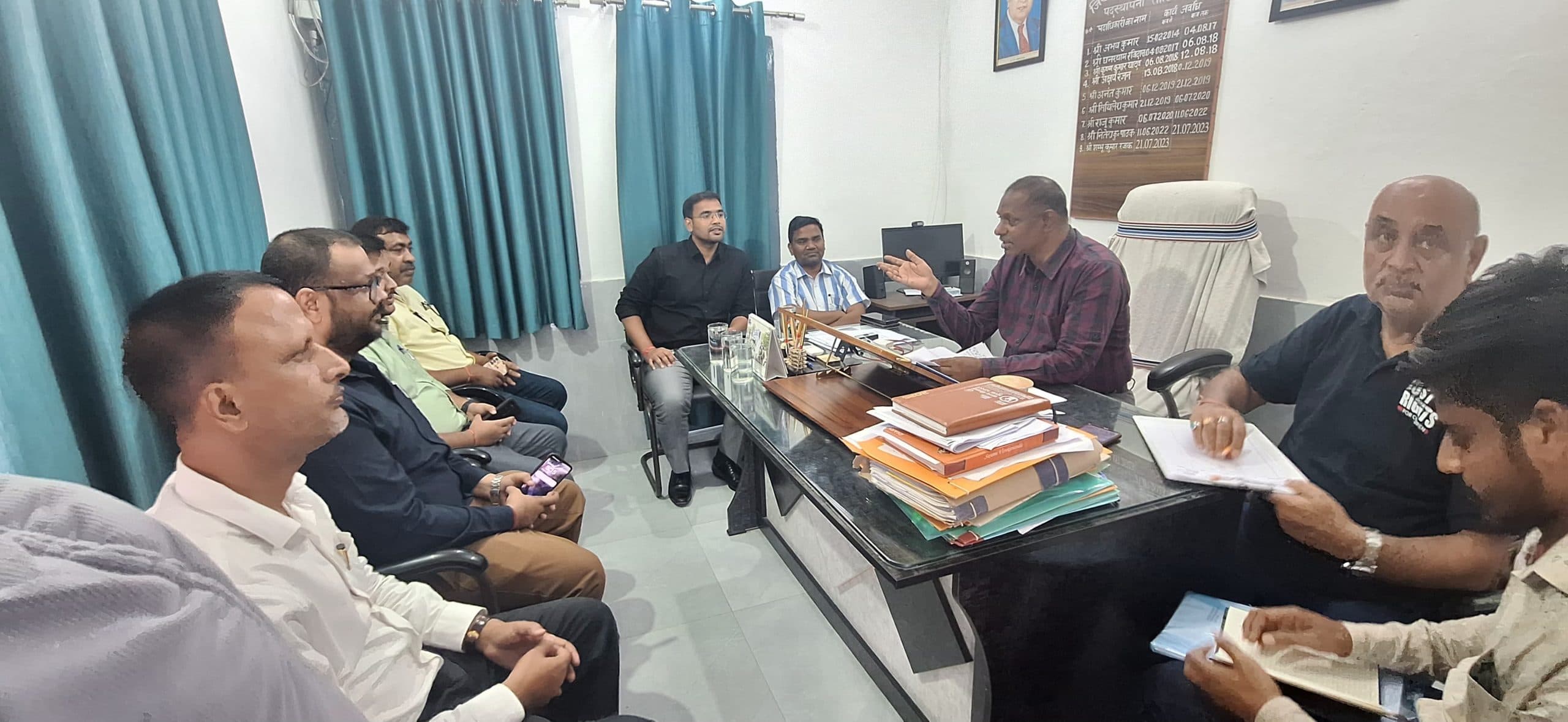 टास्क फोर्स की बैठक में लिये कई निर्णय