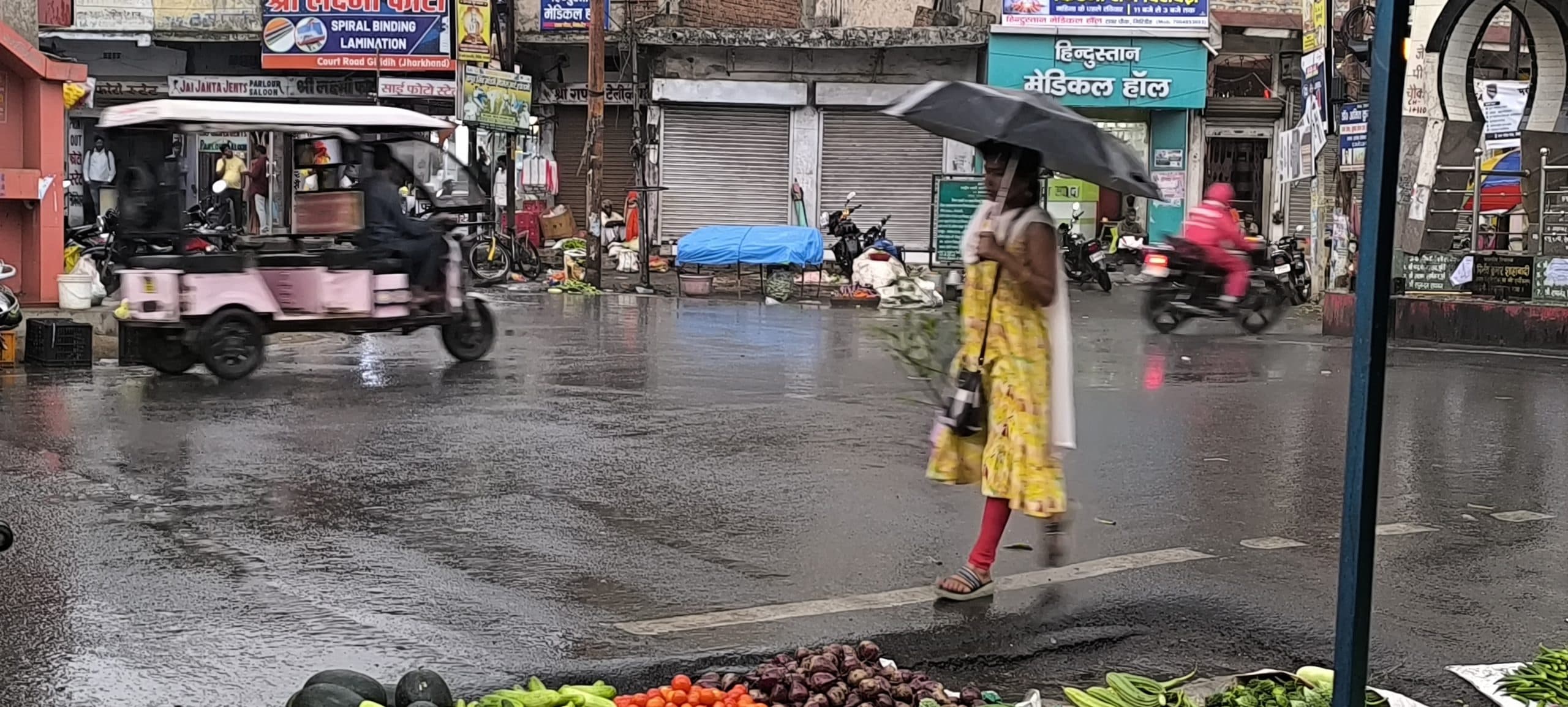Giridih Weather: हल्की बारिश के बाद गर्मी से राहत, दुकानदारों और व्यापारियों की बढ़ी परेशानी