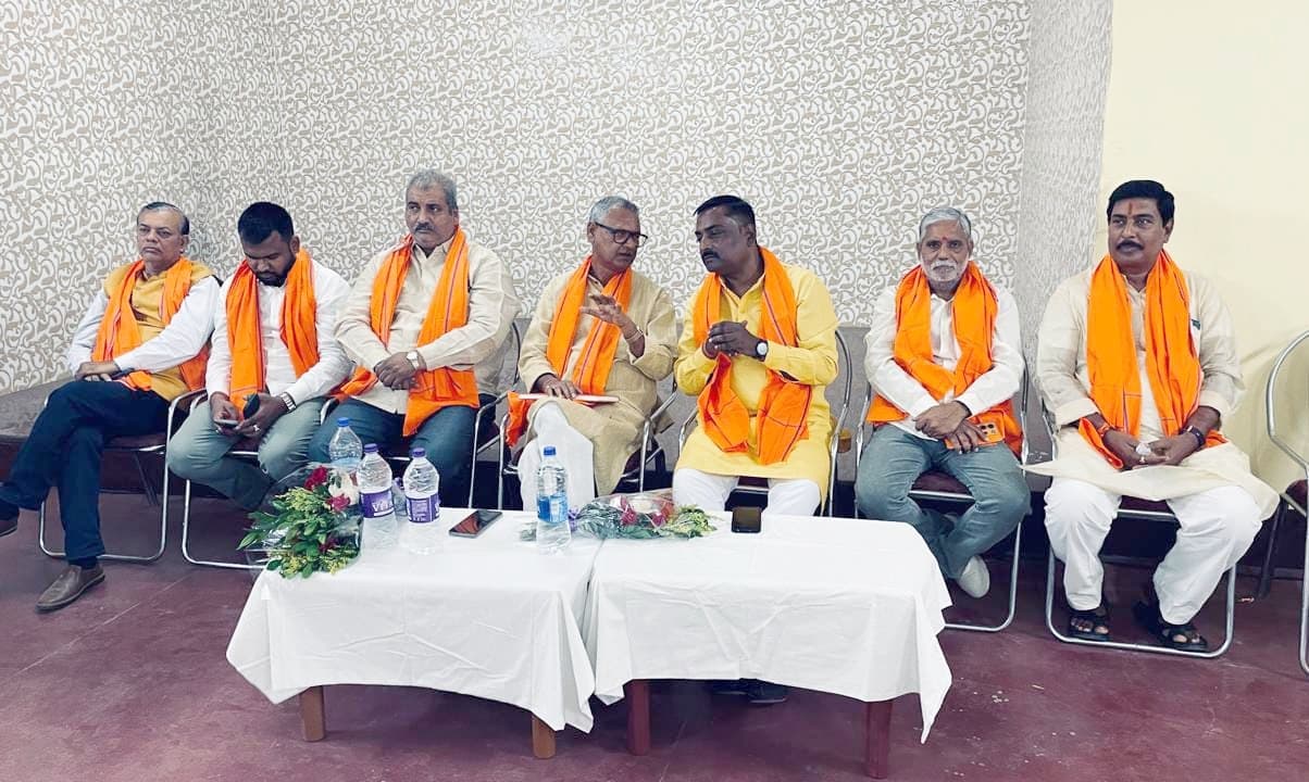 Jamshedpur news. बिहार में एनडीए की जीत सुनिश्चित करने के लिए बागबेड़ा में लिया गया संकल्प