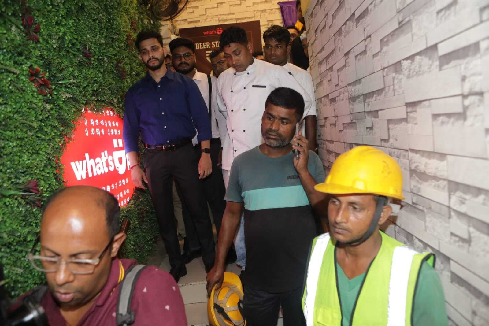 पार्क स्ट्रीट स्थित रूफटॉप रेस्टोरेंट पर कार्रवाई शुरू