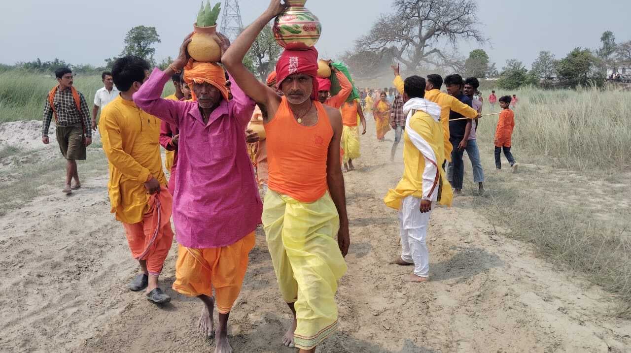 प्राणप्रतिष्ठा सह रुद्र महायज्ञ के लिए निकली कलशयात्रा