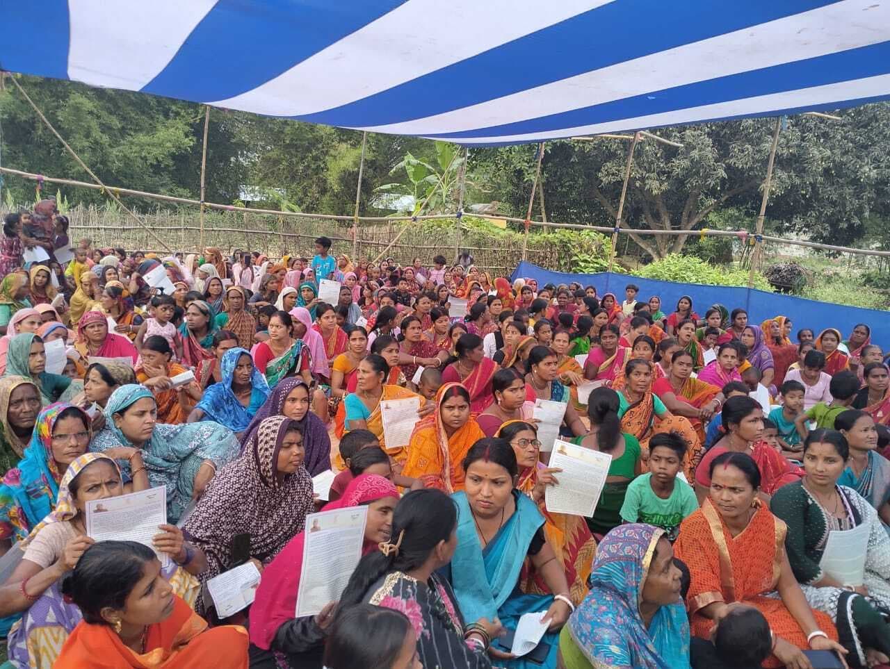 मुकूरिया में महिला संवाद का हुआ आयोजन