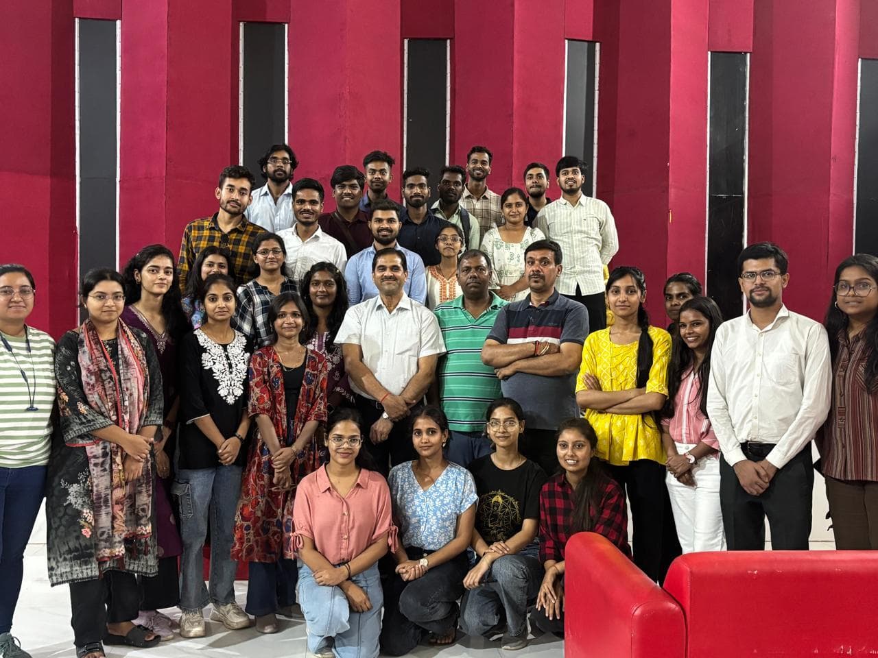 सीयूएसबी के छात्रों ने संबोधि रिट्रीट का किया भ्रमण