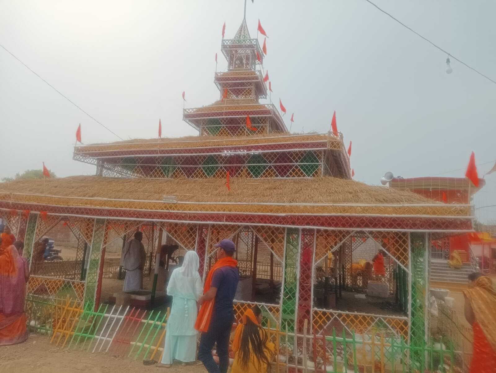 हनुमान प्रतिमा प्राणप्रतिष्ठा को लेकर सात दिवसीय यज्ञ शुरू