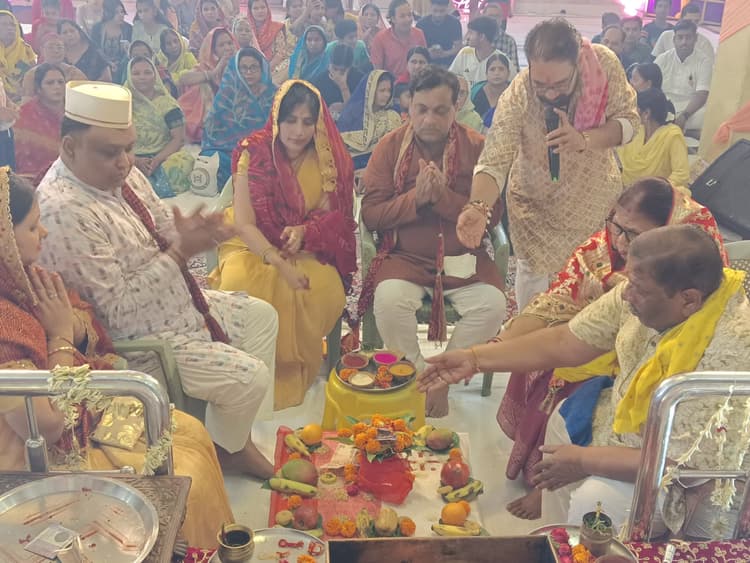 खाटू वाले श्याम का शीश स्थापना दिवस दूसरी वर्षगांठ मनी