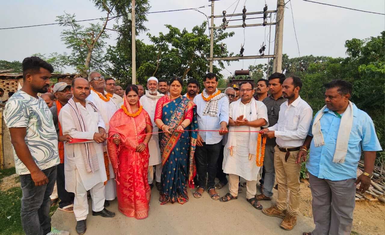 जिप अध्यक्ष 50 लाख की लागत से निर्मित छह योजनाओं का किया उद्घाटन