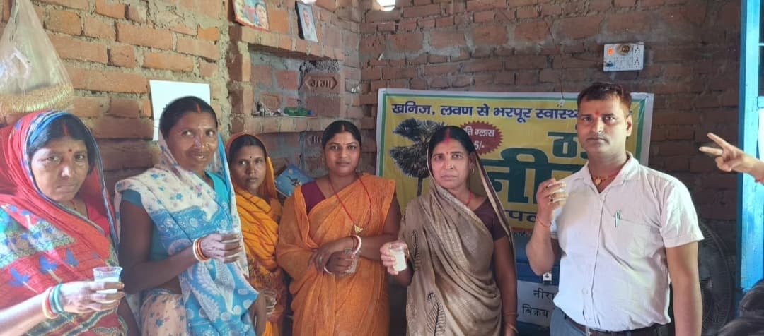 पीपरा में नीरा उत्पादन केंद्र का हुआ शुभारंभ