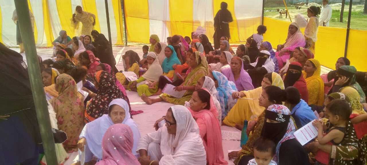 महिला संवाद में अकबरपुर में डिग्री कॉलेज खुलवाने  की मांग