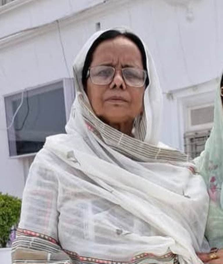 प्रदेश जदयू राजनीतिक सलाहकार समिति सदस्य बनी प्रो हरपाल कौर