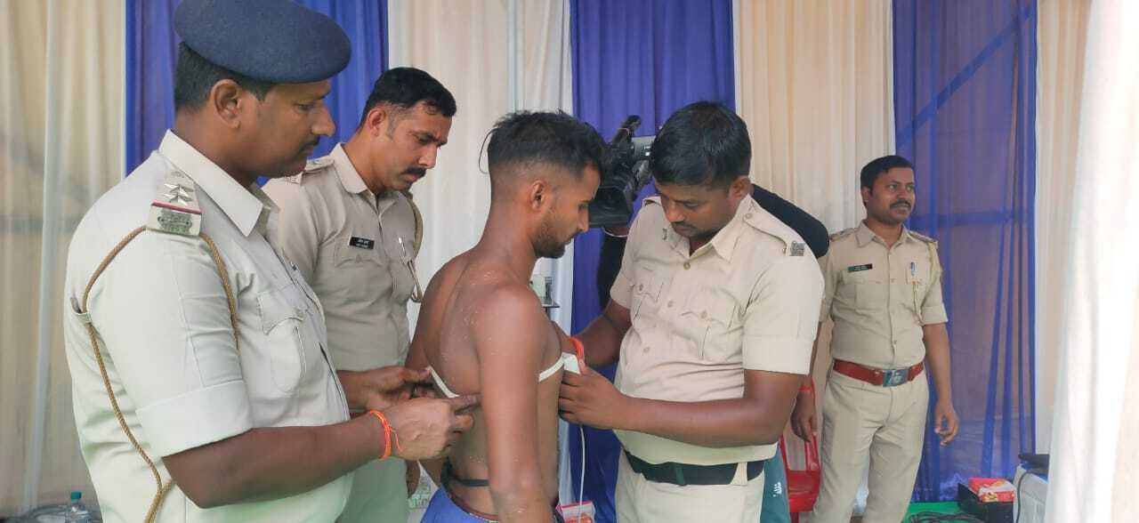 होम गार्ड बहाली के पहले दिन 76 अभ्यर्थी हुये सफल