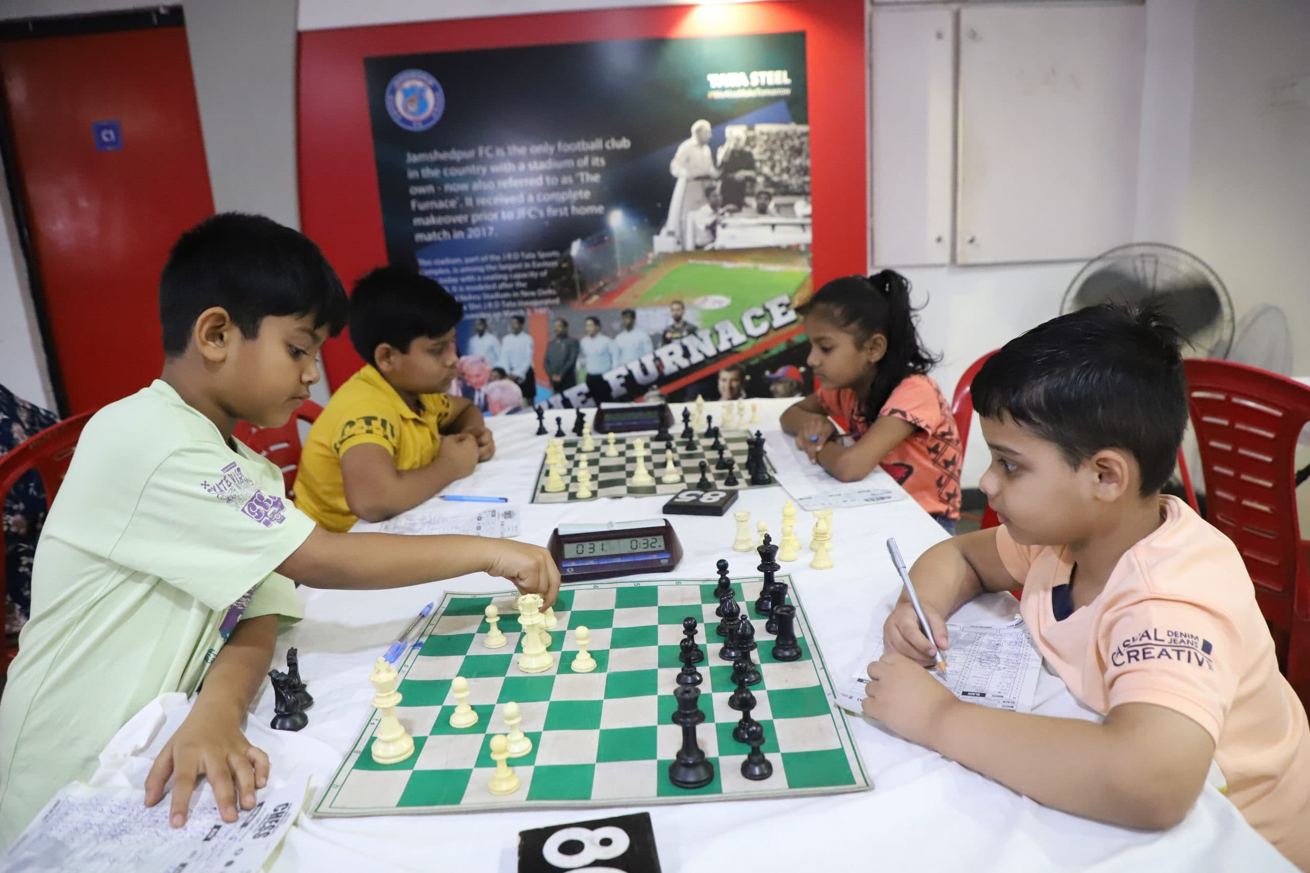 45th east singhbhum chess championship: पांचवें राउंड अधिराज मित्रा ने रोहित को हराया