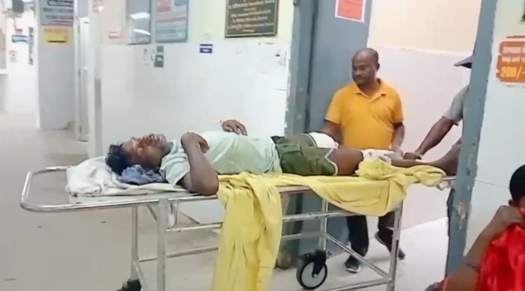 बाइक की ठोकर से साइकिल सवार युवक घायल