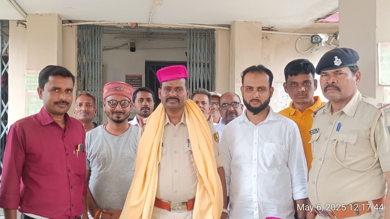 Madhubani News : लखनौर में नये थानाध्यक्ष ने संभाला कार्यभार