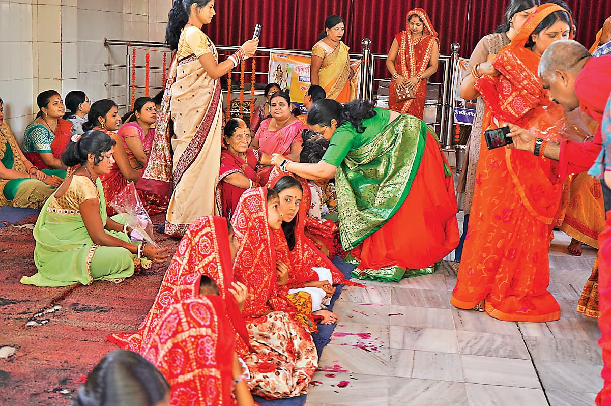 Ranchi news : झारखंड मिथिला मंच के जानकी प्रकोष्ठ ने की पूजा