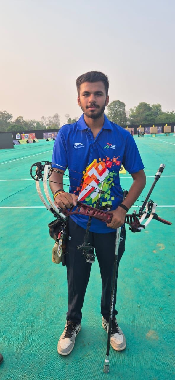Khelo india youth games divyanshu :  शहर के दिव्यांशु का खेलो इंडिया यूथ गेम्स में शानदार प्रदर्शन