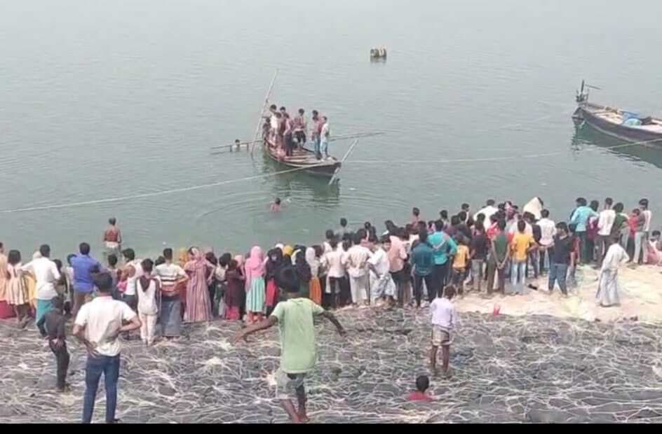 गंगा नदी में दो मासूम बच्चे डूबे, दोनों की तलाशी जारी