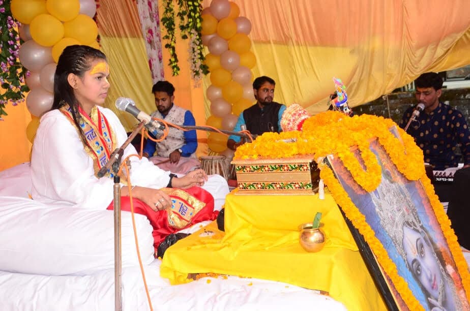 श्रीराम कथा तन-मन को करती है पवित्र : शिवानी किशोरी, रामकथा से सुभाषित हुआ पूरा इलाका, भक्तों की उमड़ रही भीड़