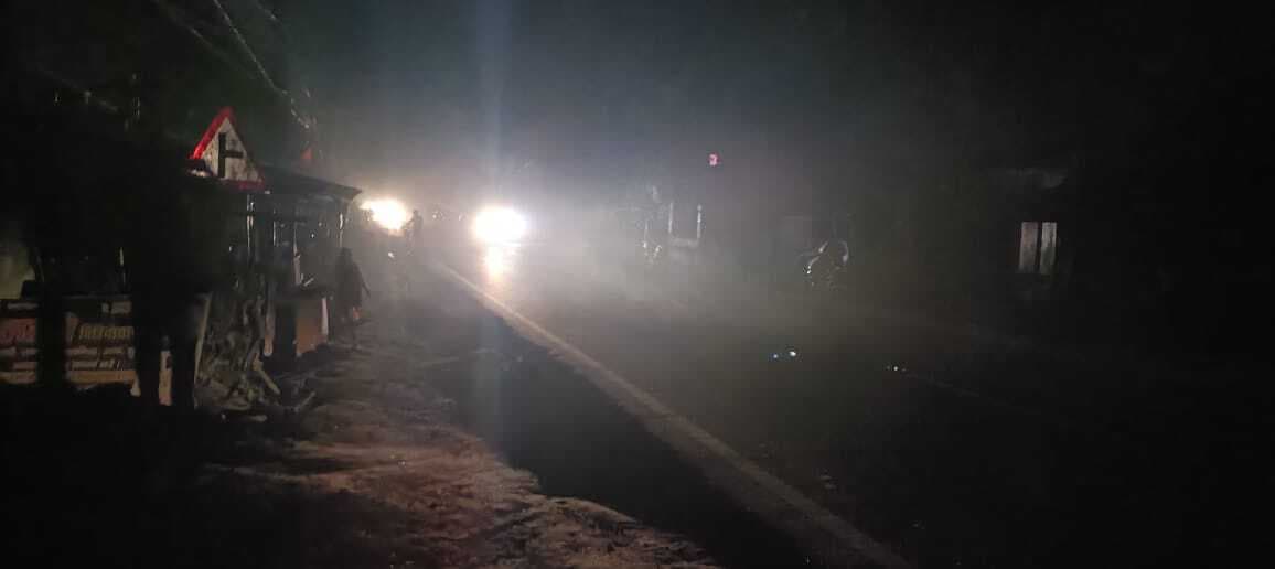 6:30 बजे सड़कों पर सायरन की हूं-हूं की तेज आवाज से सर्तक हुए लोग, 6:58 में शहर में छा गया अंधेरा