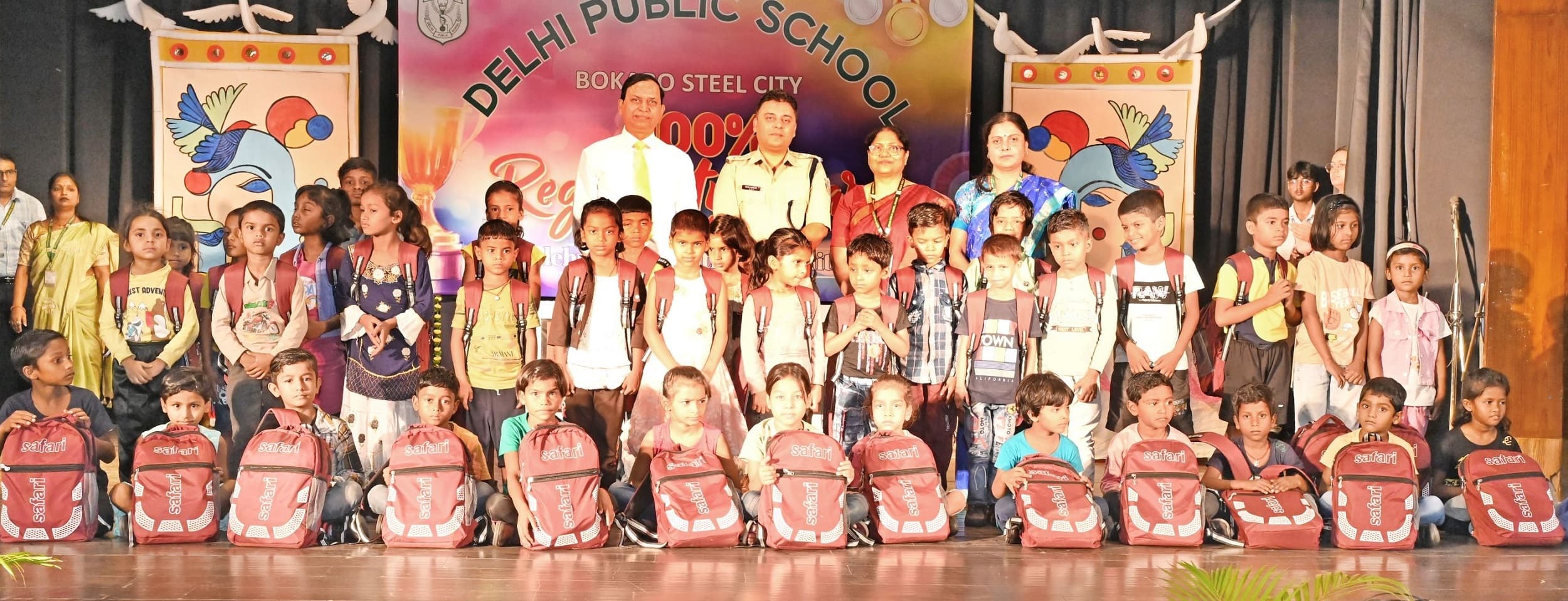 Bokaro News : डीपीएस बोकारो : शत प्रतिशत उपस्थिति के लिए 215 विद्यार्थी पुरस्कृत