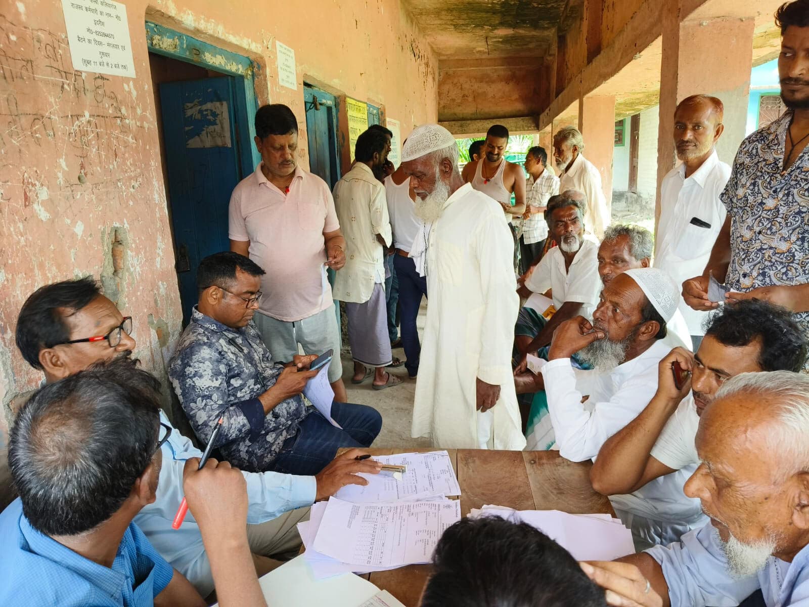 शिविर लगा किसानों का किया पंजीकरण