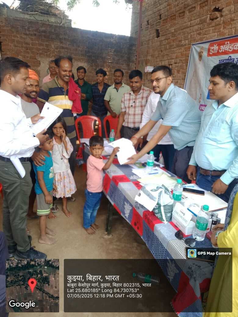 105 महादलित टोलों में 3873 आवेदनों का ऑन द स्पॉट निष्पादन