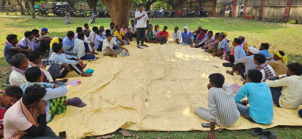 नाला में मांझी संगठन विस्तार के लिए सौंपा गया कार्यभार