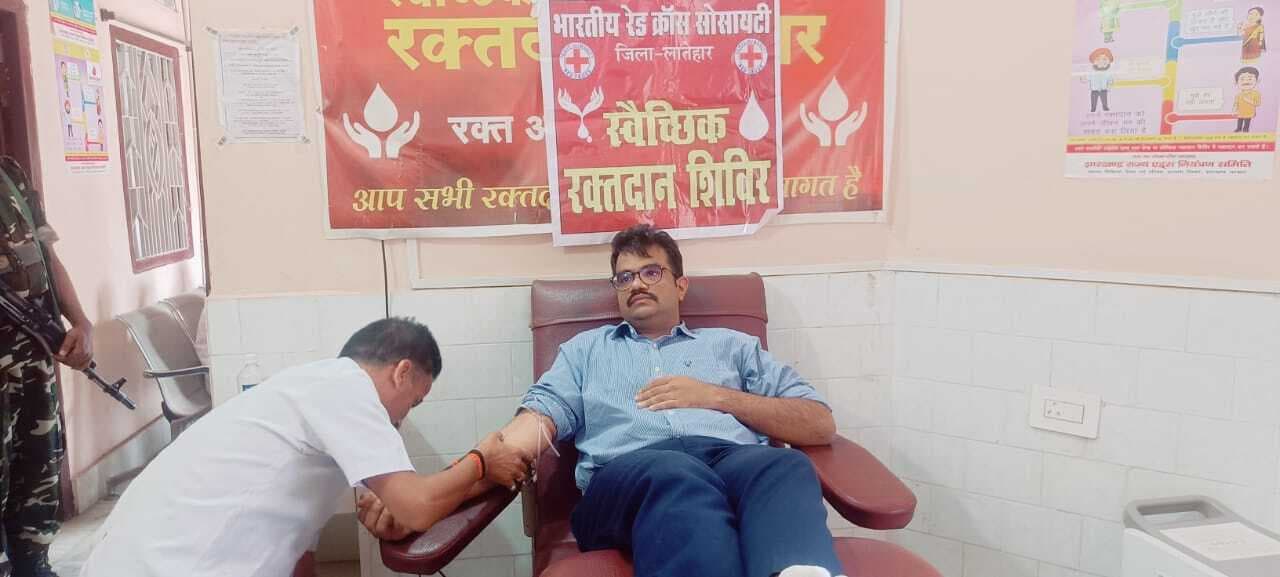 थैलेसीमिया दिवस पर रक्तदान शिविर का आयोजन