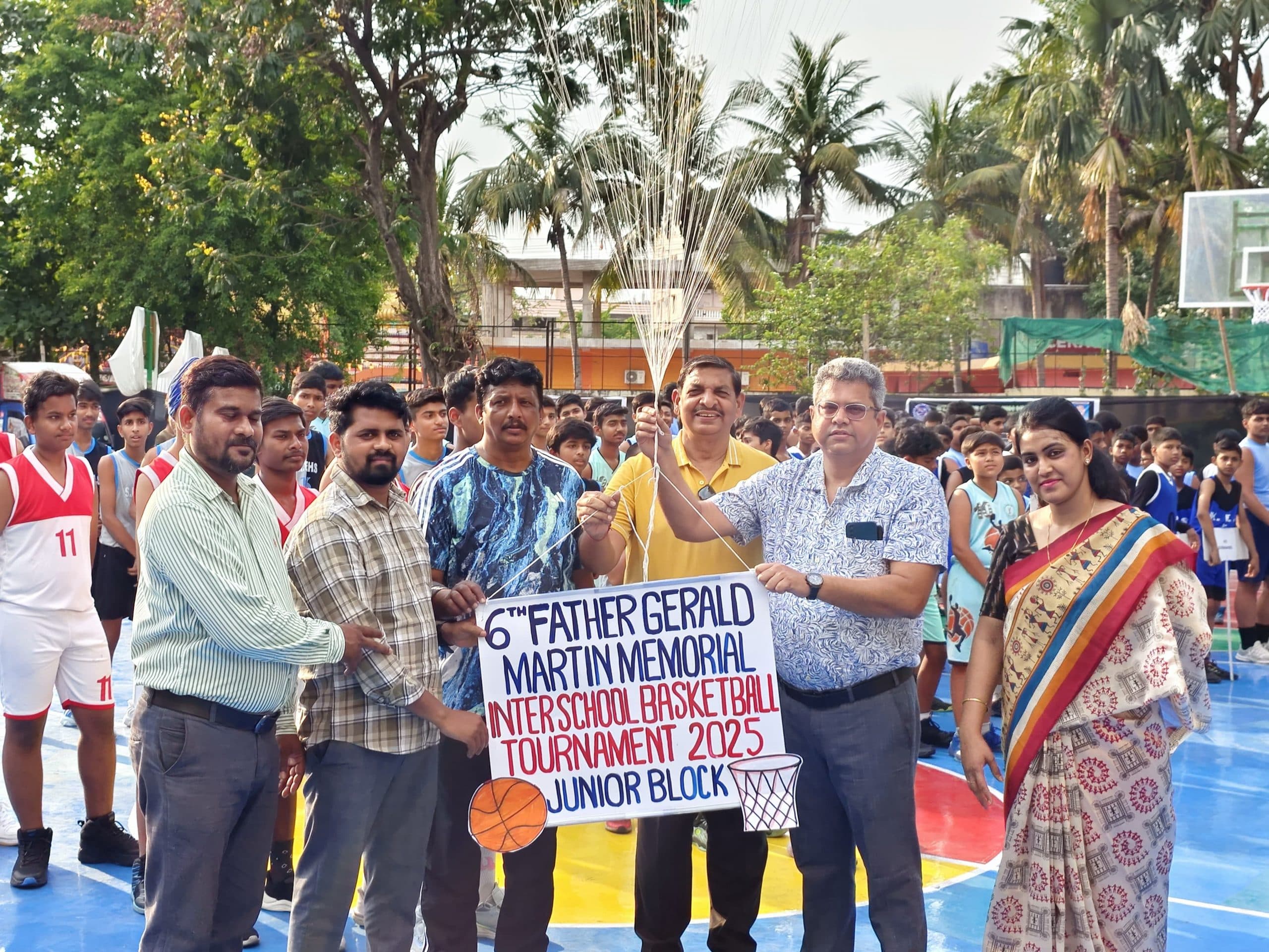 Inter school basketball st mary's :  फादर जेराल्ड मार्टिन डिसूजा मेमो बास्केटबॉल टूर्नामेंट घोषित