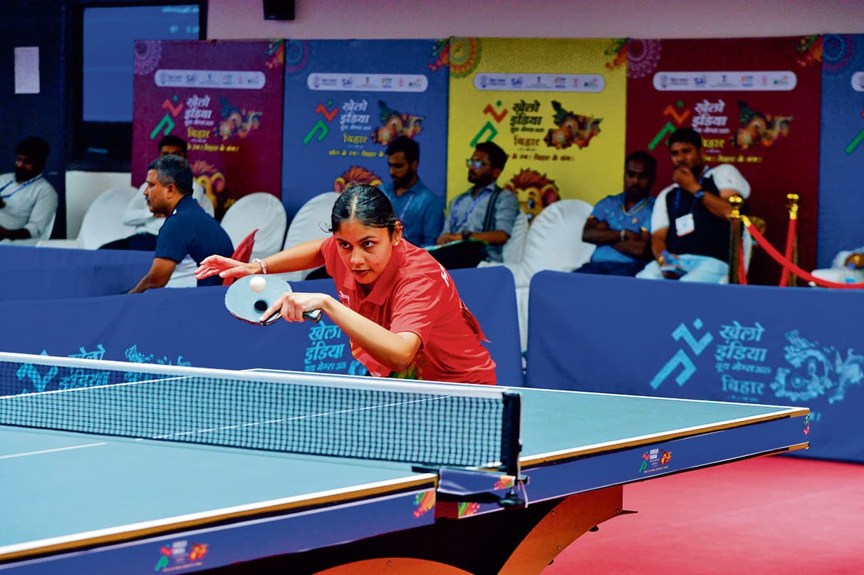 टेबल टेनिस में महाराष्ट्र और तमिलनाडु को स्वर्ण, दिल्ली और तमिलनाडु को कांस्य पदक