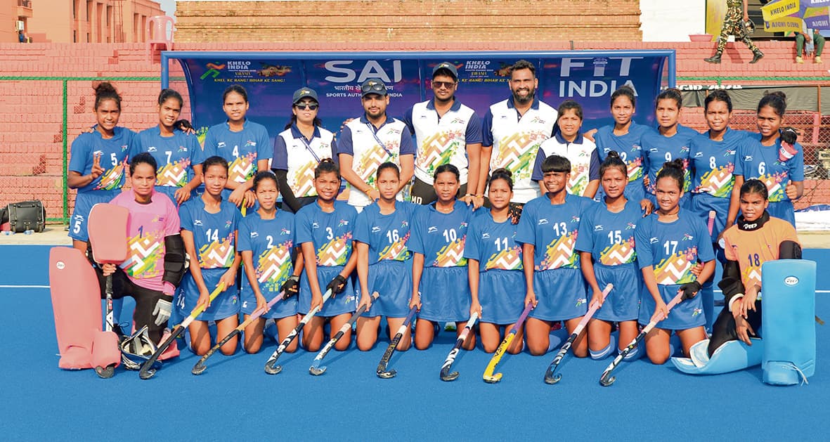 पूल-ए में बिहार की अंडर-18 महिला हॉकी टीम ने महाराष्ट्र को 2-1 से हराया