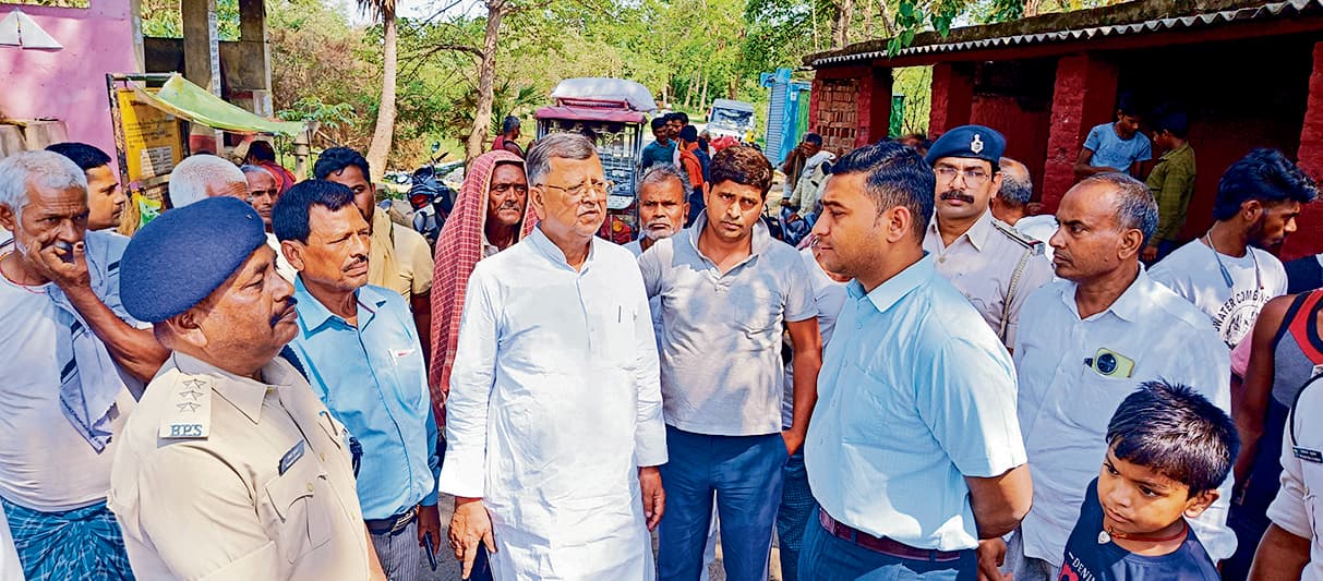 मीना बाजार में भी बनेगी पुलिस चौकी, विधायक व एसडीओ ने किया स्थल निरीक्षण