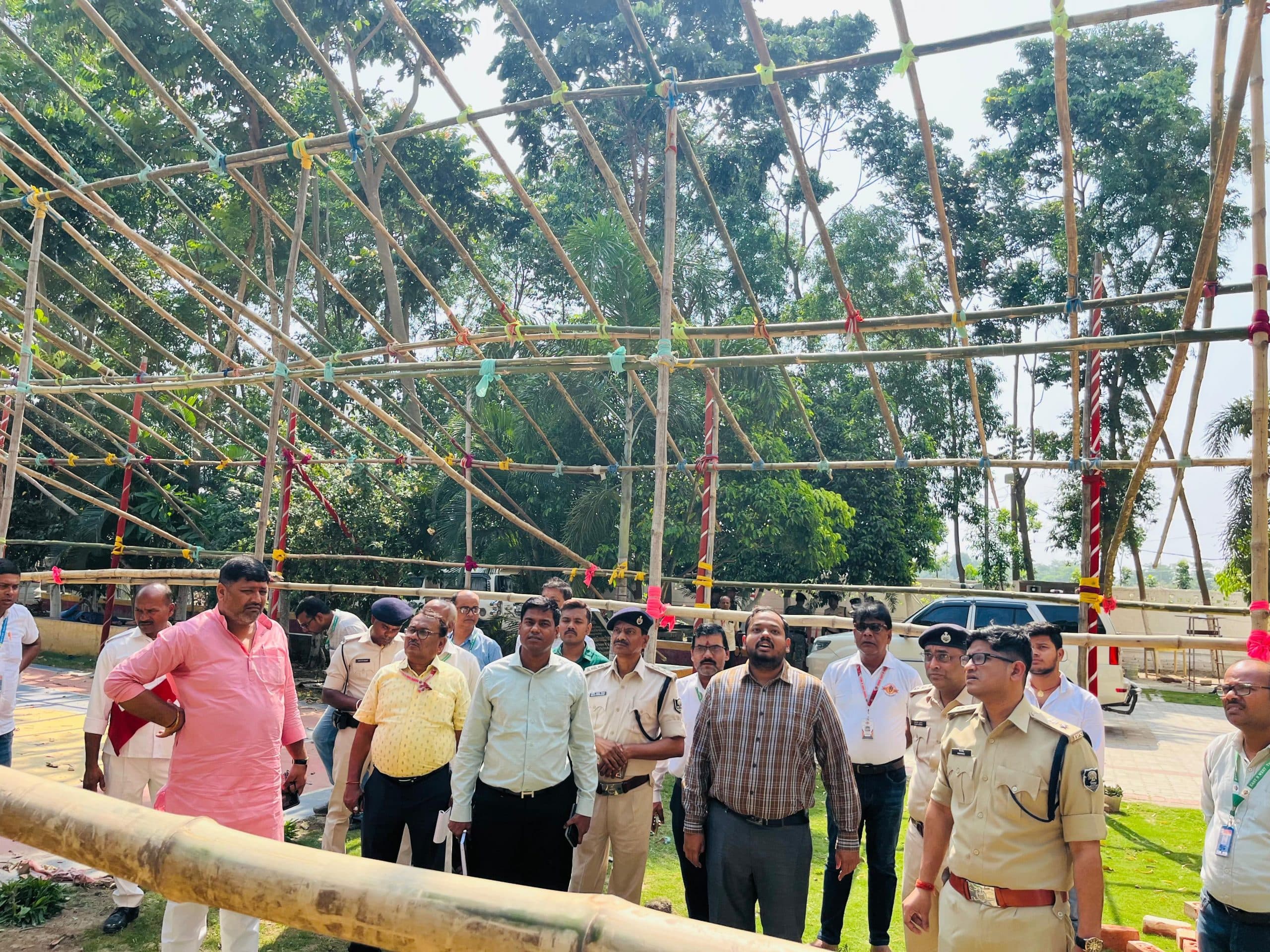 चार दशक बाद जिले में राज्यपाल का हो रहा कार्यक्रम