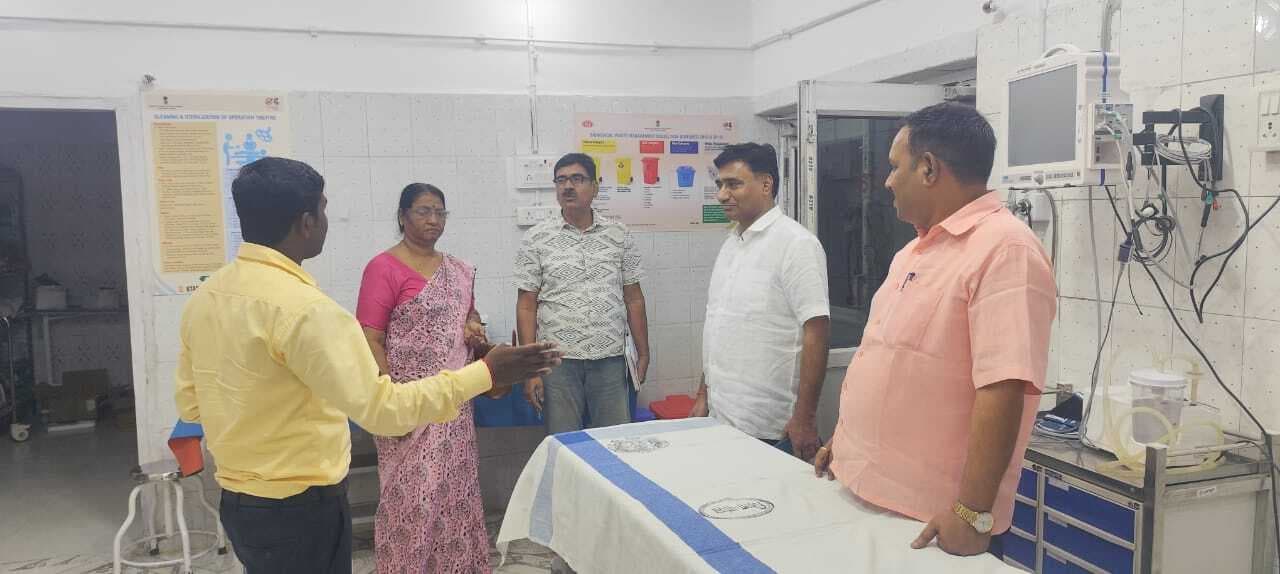 सिविल सर्जन ने रेफरल अस्पताल का लिया जायजा, दिए कई निर्देश