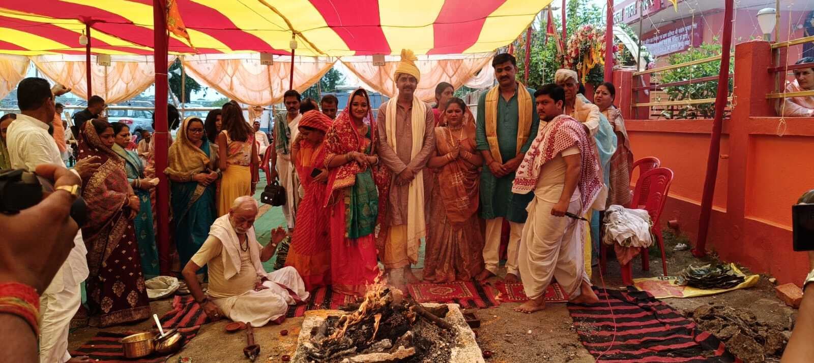 मंदिर में प्रतिमा प्राण प्रतिष्ठा अनुष्ठान संपन्न