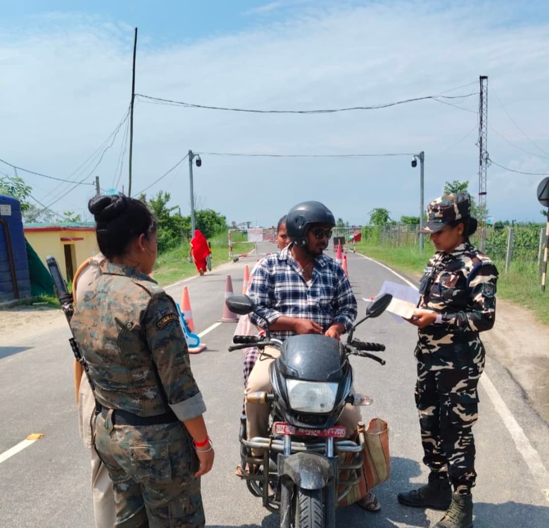 सीमावर्ती क्षेत्र में बढ़ी चौकसी, सुरक्षा बल लगा रहे गश्त