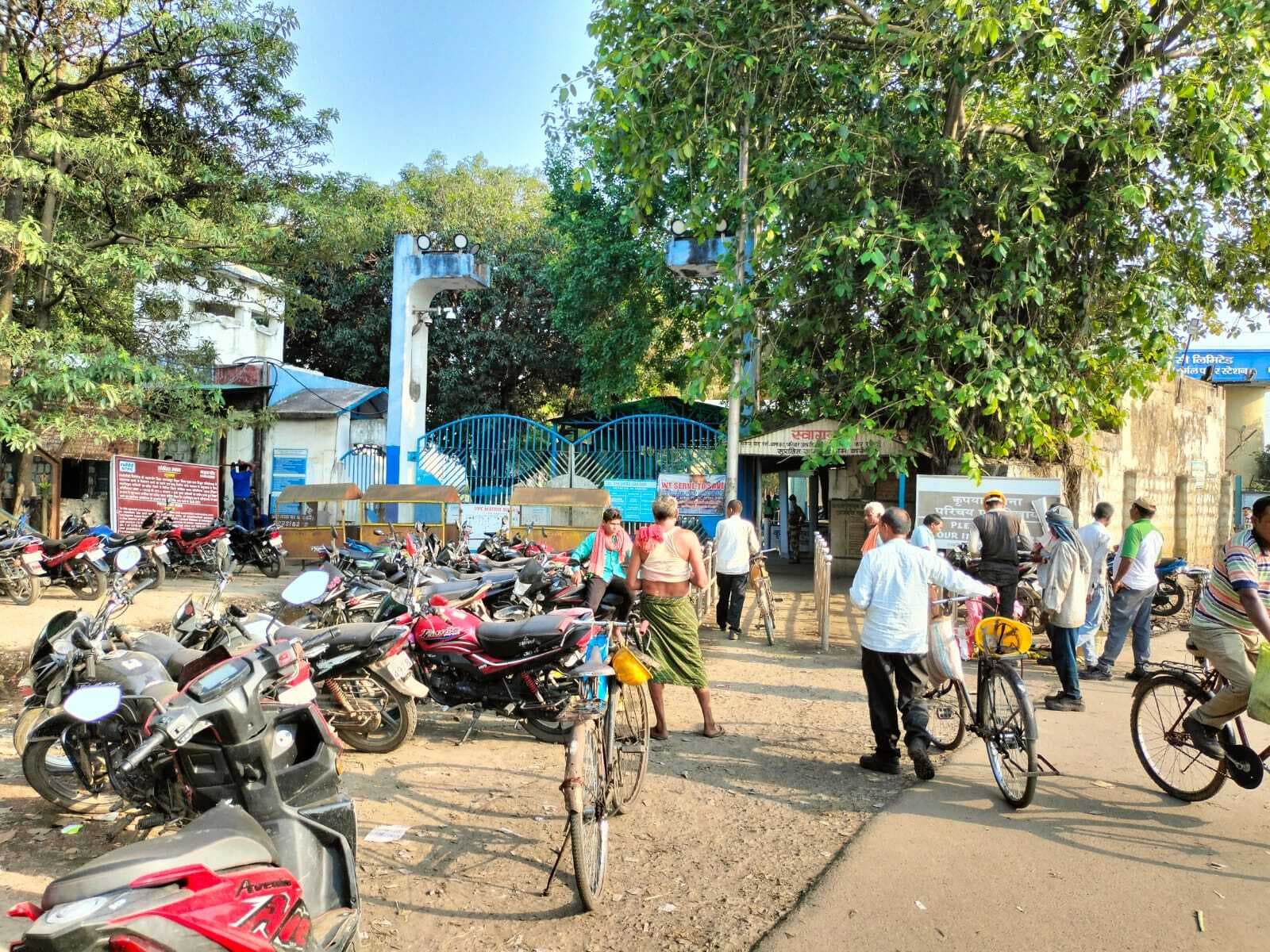 Bhagalpur news एनटीपीसी के सभी गेटों पर कड़ी की गयी चेकिंग व्यवस्था