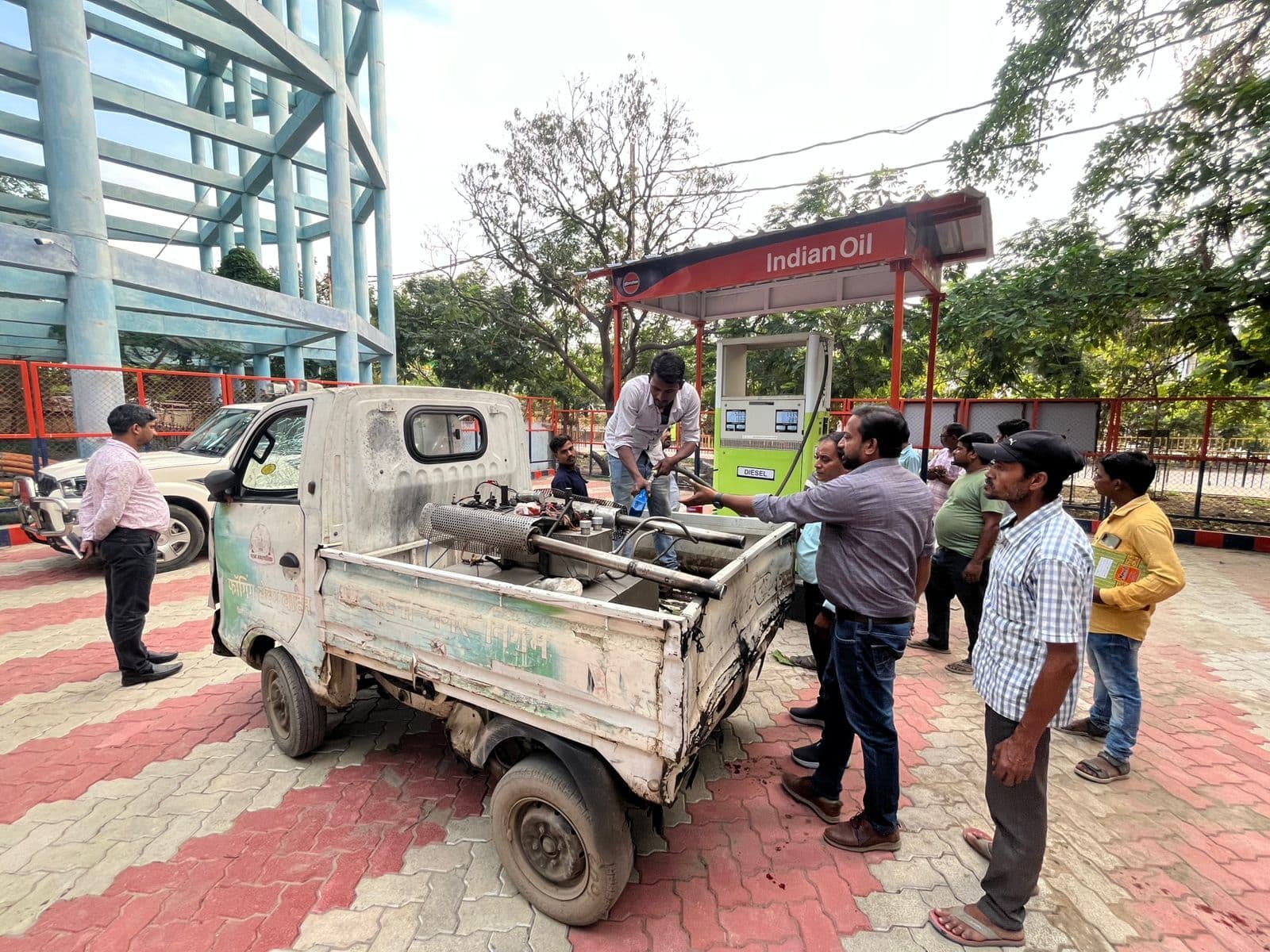 Patna News : पटना नगर निगम का पेट्रोल पंप तैयार, फॉगिंग के लिए मिक्सिंग की सुविधा शुरू