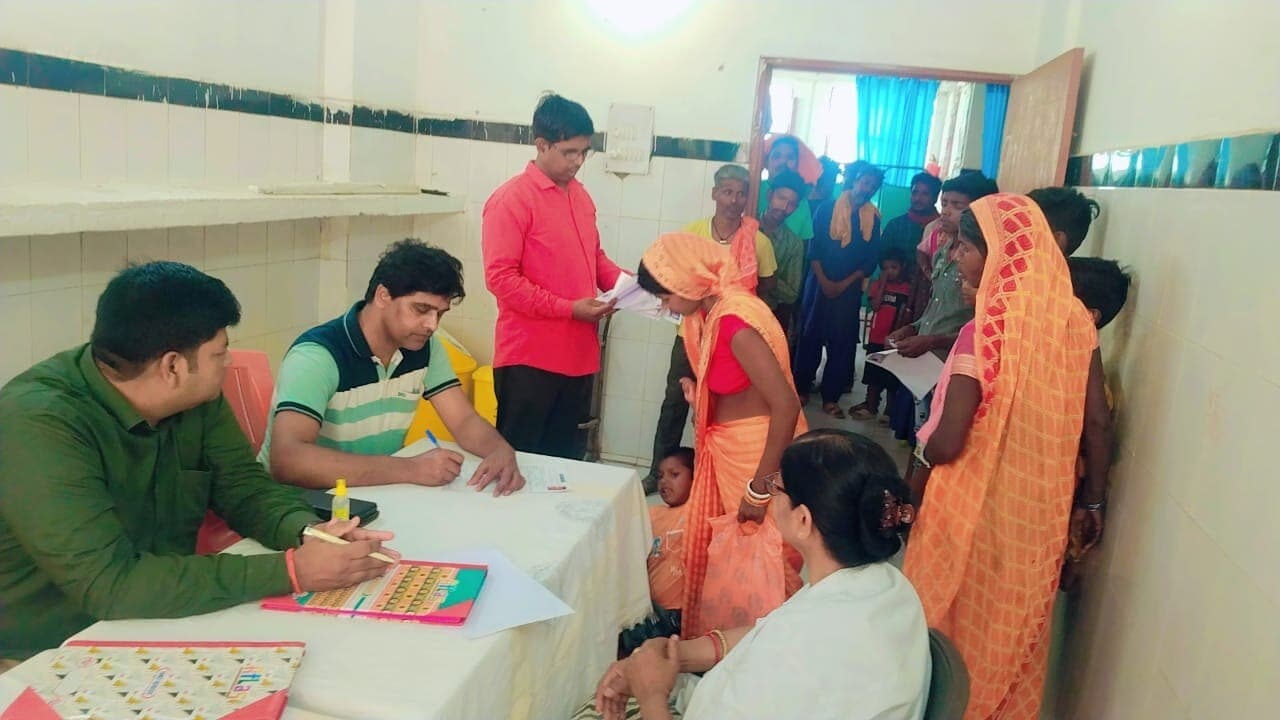 शिविर में 48 दिव्यांगों का हुआ पंजीकरण