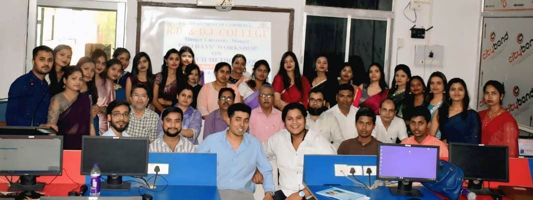 रिसर्च मेथडोलाॅजी पर दो दिवसीय कार्यशाला का हुआ समापन