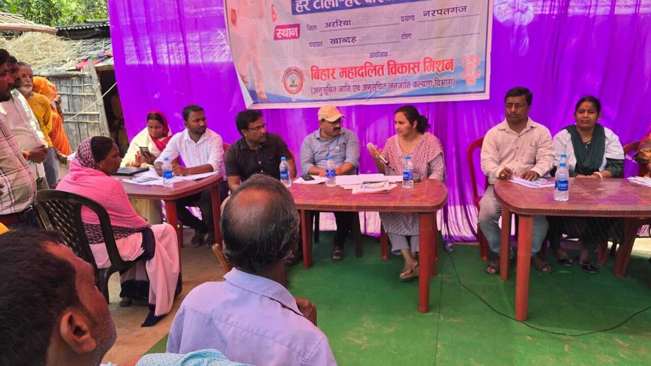 विकास शिविर का एसडीओ ने किया निरीक्षण