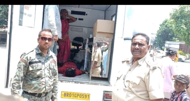 सड़क दुर्घटना में एक व्यक्ति की मौत