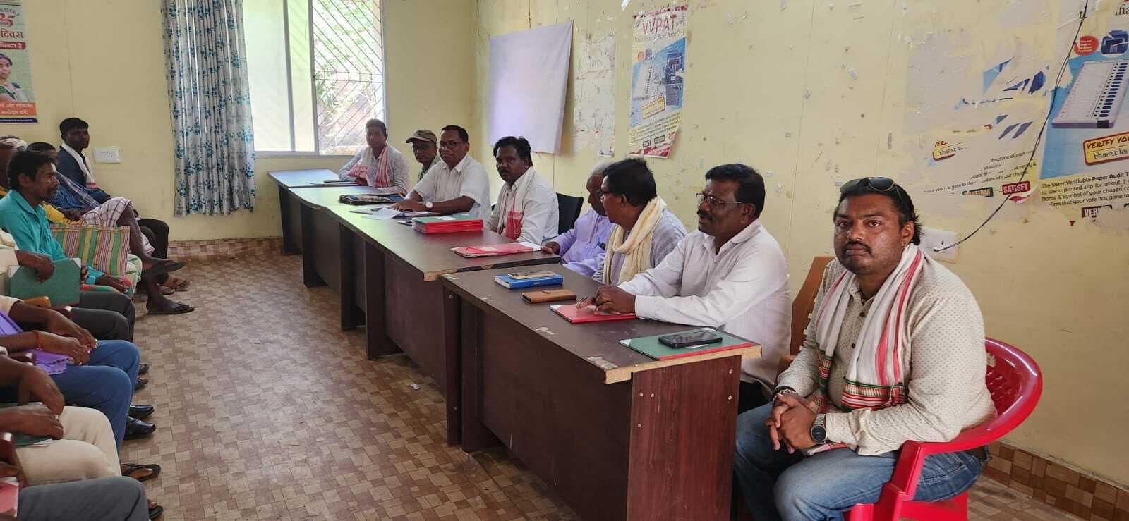 पेसा कानून पर मांगे गये सुझाव पर बैठक में हुई चर्चा