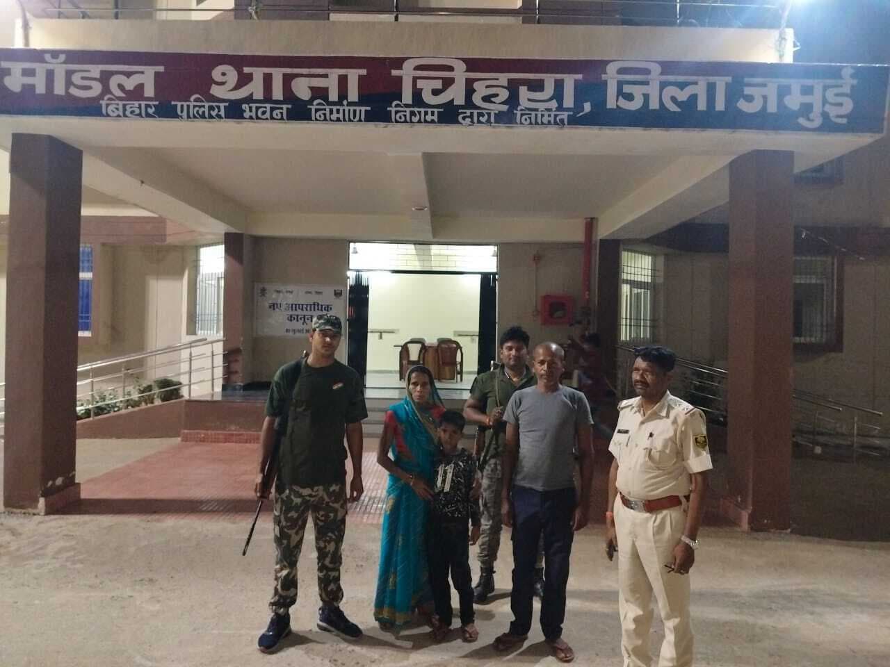 तीन घंटे के अंदर बरामद हुआ लापता बालक