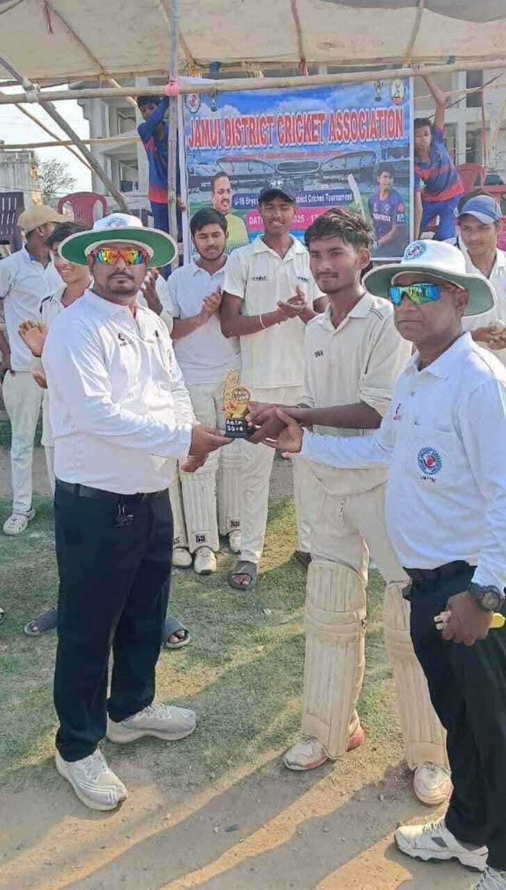 भागलपुर ने जमुई को 10 विकेट से हराया