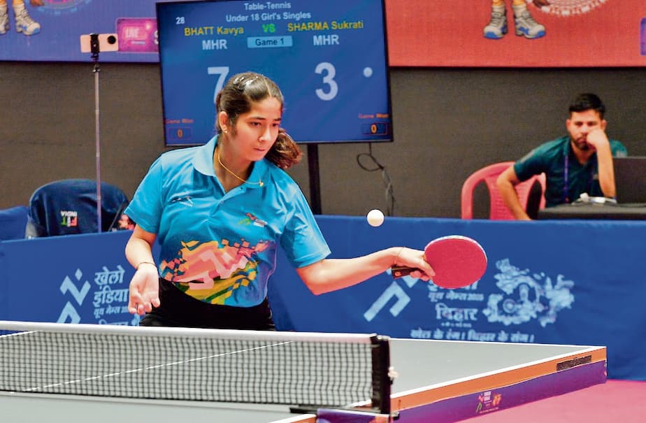 प्रियानुज ने असम के लिए टेबल टेनिस में स्वर्ण पदक जीते